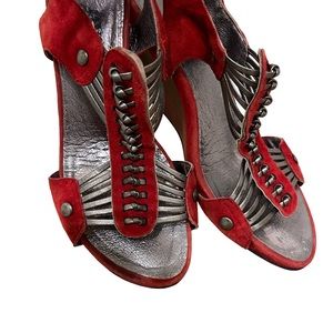 Women’s Centurion Style Wedge Sandals